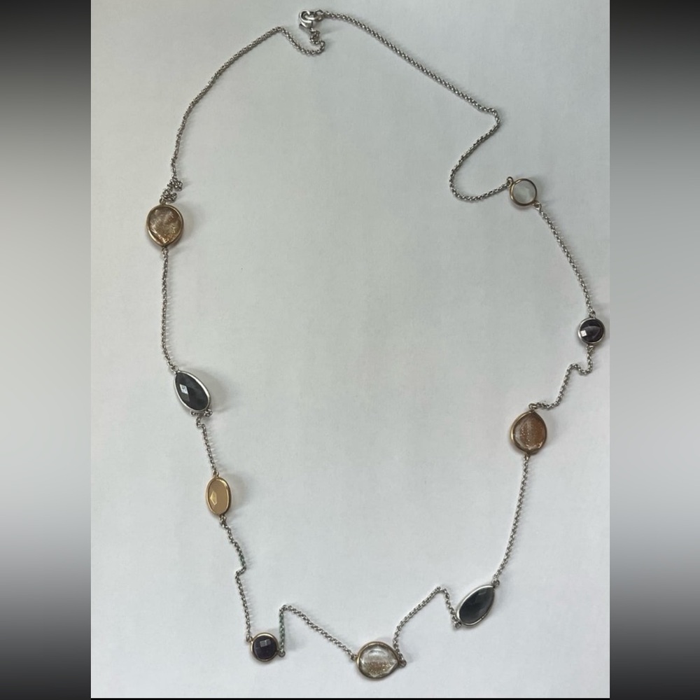 Long Crystal Pendant J-Jill Necklace